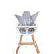 Bundle Evolution 2 in 1 Chair Natural/ White & Angel Cushion Grey