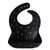 Silicone Bib Black Numbers