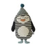 Darling Cushion Baby Bob Penguin Black