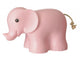 Elephant Lamp Vintage Pink