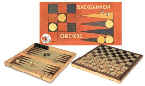 Checkers and Backgammon