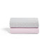 Twin Pack Crib Sheets Pink Spots