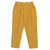 Solid Pleated Pant Mustard