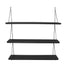 Babou Shelves 3-Levels Black