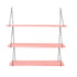 Babou Shelves 3-Levels Coral Pink
