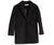 A Black Bibbi Wool Coat