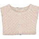 A Vanilla Hermione Cardigan Knitted Cotton Lurex