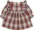 Yseul Dress Tartan Cream