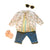 Knit Baby Cardigan Flowers