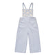 Vidya Overalls Blue Stripes