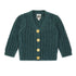 Mini Magic Baby Cardigan Green
