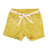 A Jolie Cotton Twill Washed Ocre Short