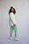 Straight Cut Pants Vintage Mint