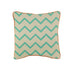 Joe Cushion Zig Zag Green