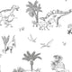 Preorder - Delivery 40 to 45 days Dinosaurs Wallpaper