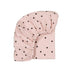 Olivia Fitted Sheet Heart Print Light Pink