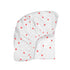 Olivia Fitted Sheet Red Heart Print Ecru