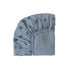 Olivia Fitted Sheet Octopus Grey Blue