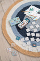 Crochet Floor Mat Harbour Blue