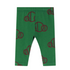 Penguin Baby Leggings Circles Green