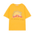 Wizard Rooster Oversize T-Shirt Yellow