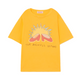Wizard Rooster Oversize T-Shirt Yellow